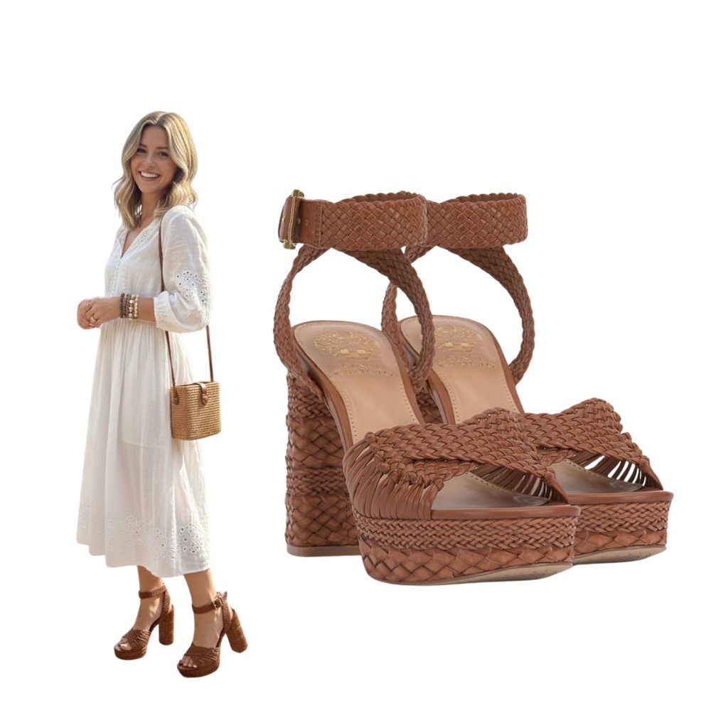 Vince Camuto Pessa Platform Sandals – New with Box